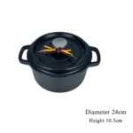 black 24cm