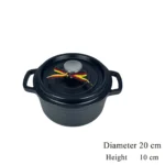 black 20cm